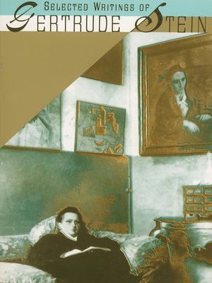 cover image of Selected Writings of Gertrude Stein